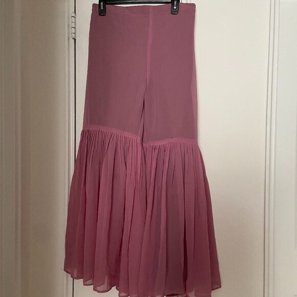 Three Piece Gharara | Purple/Pink Indian Dress | Size 40 - Picture 5 of 5